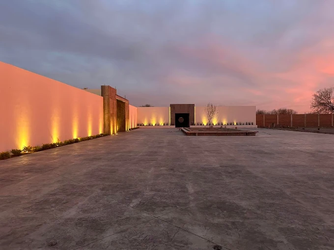 Jardín de Luna Clara Jardín, lugar de la recepción